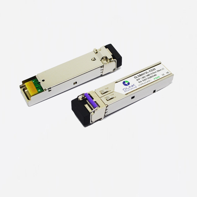 1000BASE-BX-D 20km BiDi LC SMF SFP Transceiver Module 1490nm / 1310nm