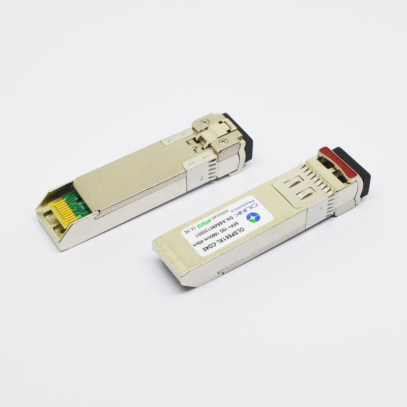 1550nm 40km 10gb SFP+ Sr Transceiver SMF For Ethernet Switches